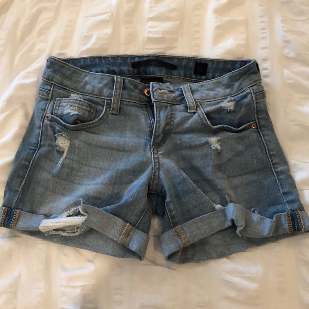 Nordstrom Lightwash Denim Shorts